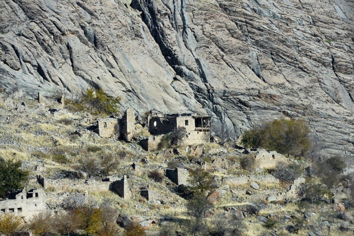 Ruins of the old Ulukale village